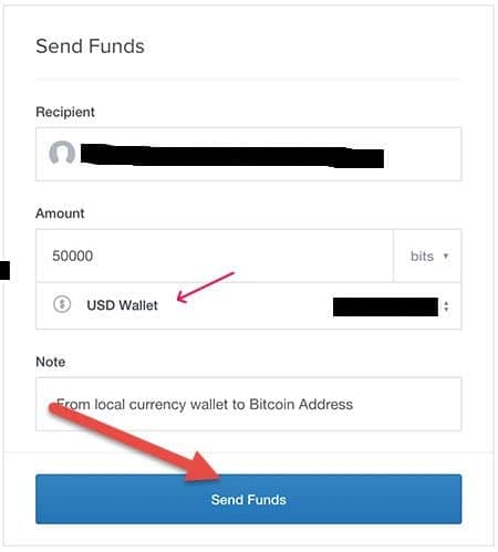 Coinbase Bitcoin πώληση μετρητών
